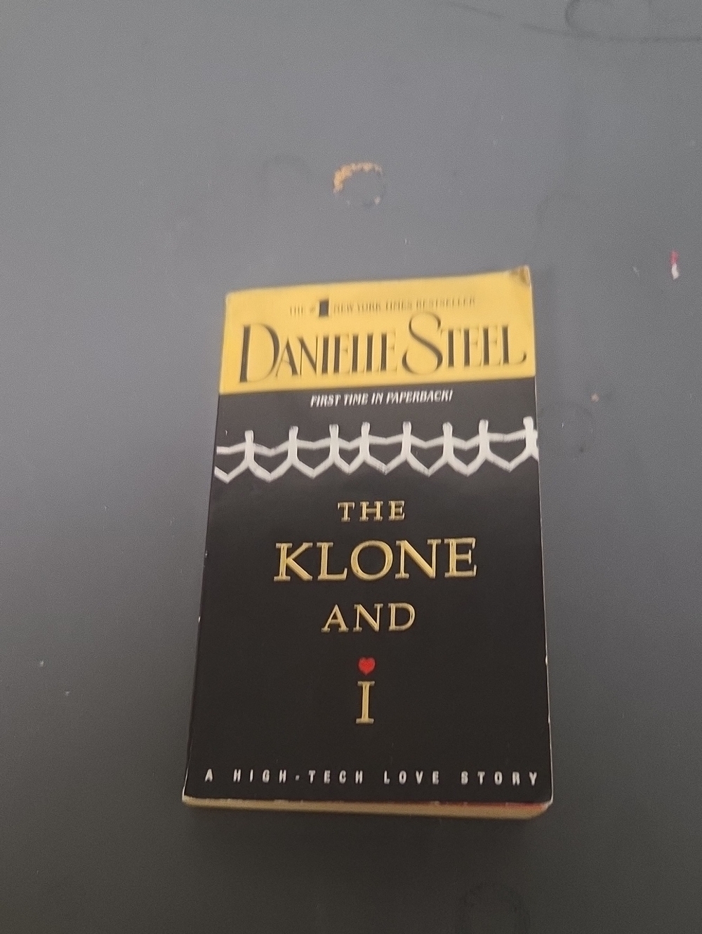 The Klone and I — Black and Yellow Paperback Novel